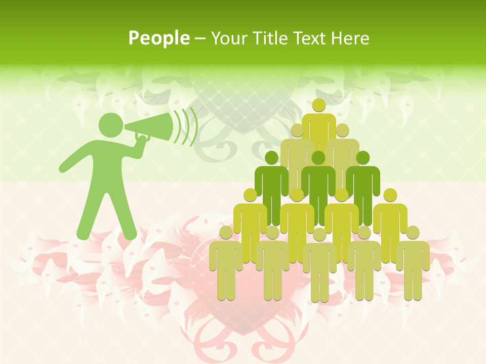 Pink Calla Art PowerPoint Template