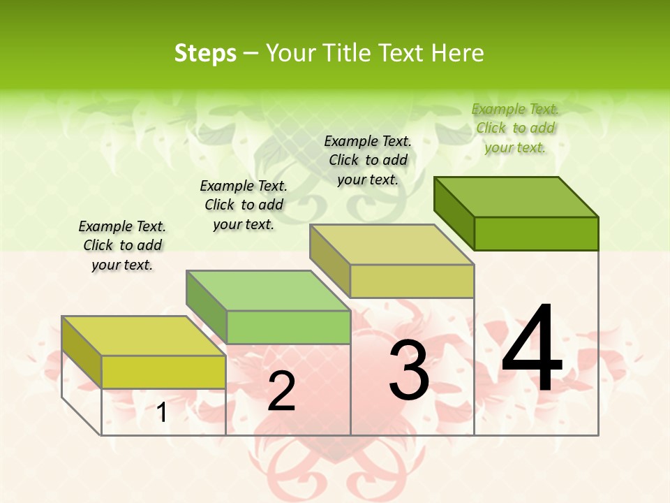 Pink Calla Art PowerPoint Template