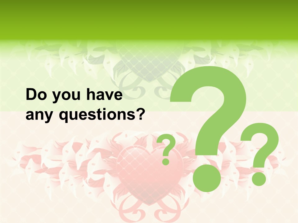 Pink Calla Art PowerPoint Template