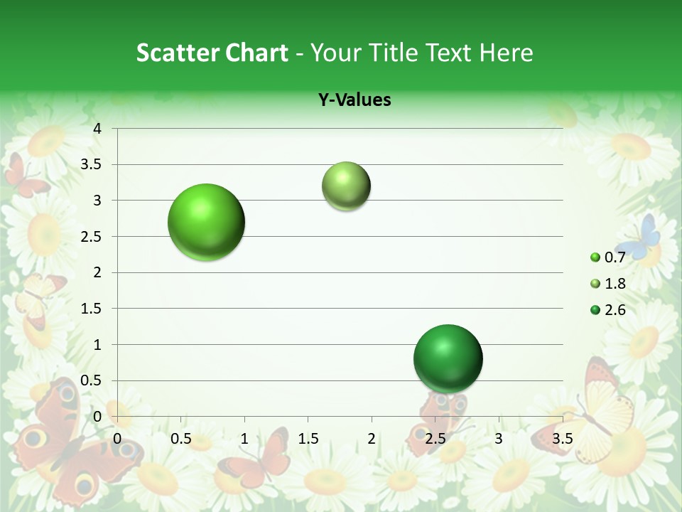 Illustration Blossom Grass PowerPoint Template