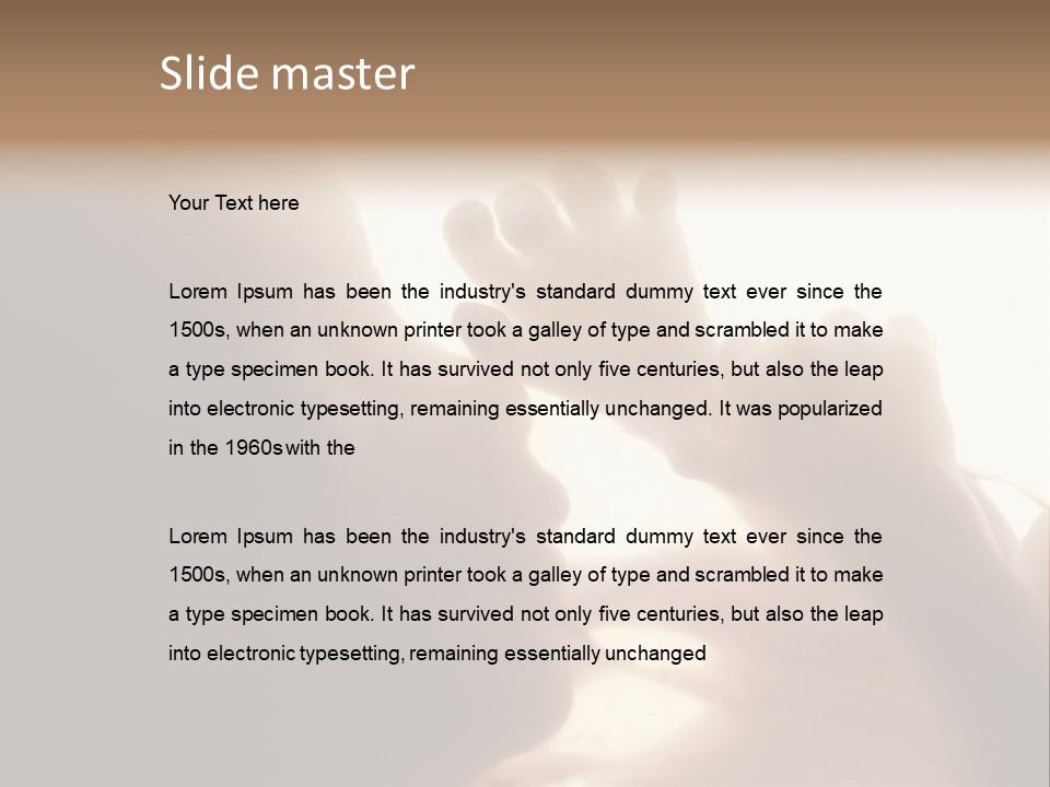 Invitations Red Valentine Heart PowerPoint Template