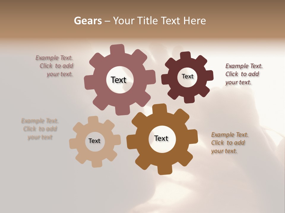 Invitations Red Valentine Heart PowerPoint Template