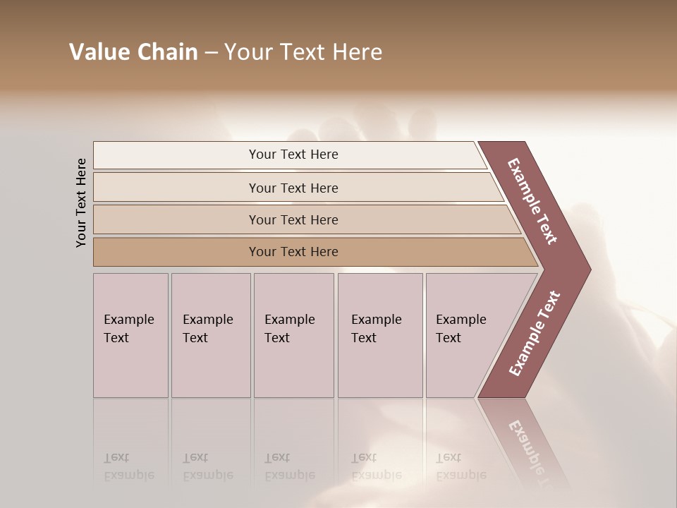 Invitations Red Valentine Heart PowerPoint Template