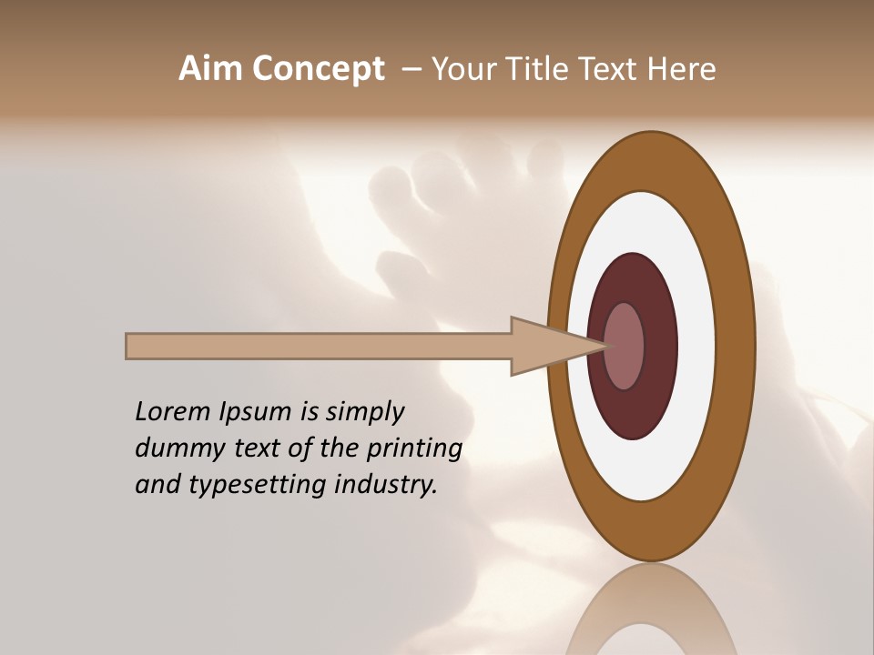 Invitations Red Valentine Heart PowerPoint Template