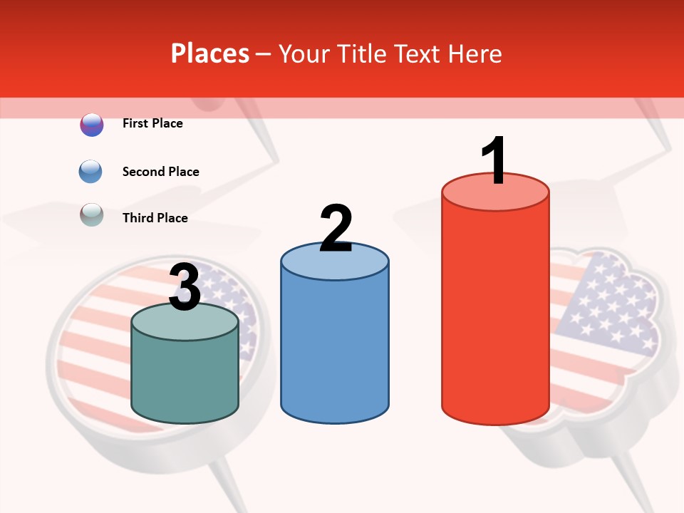 Glossy Stripes Election PowerPoint Template