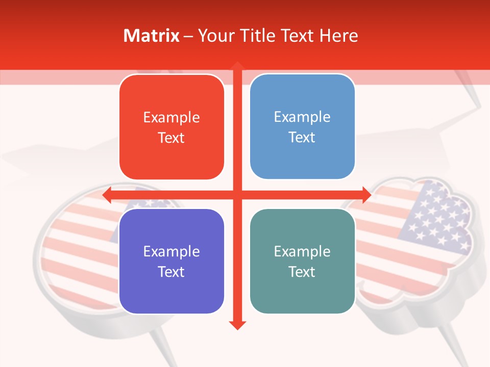 Glossy Stripes Election PowerPoint Template