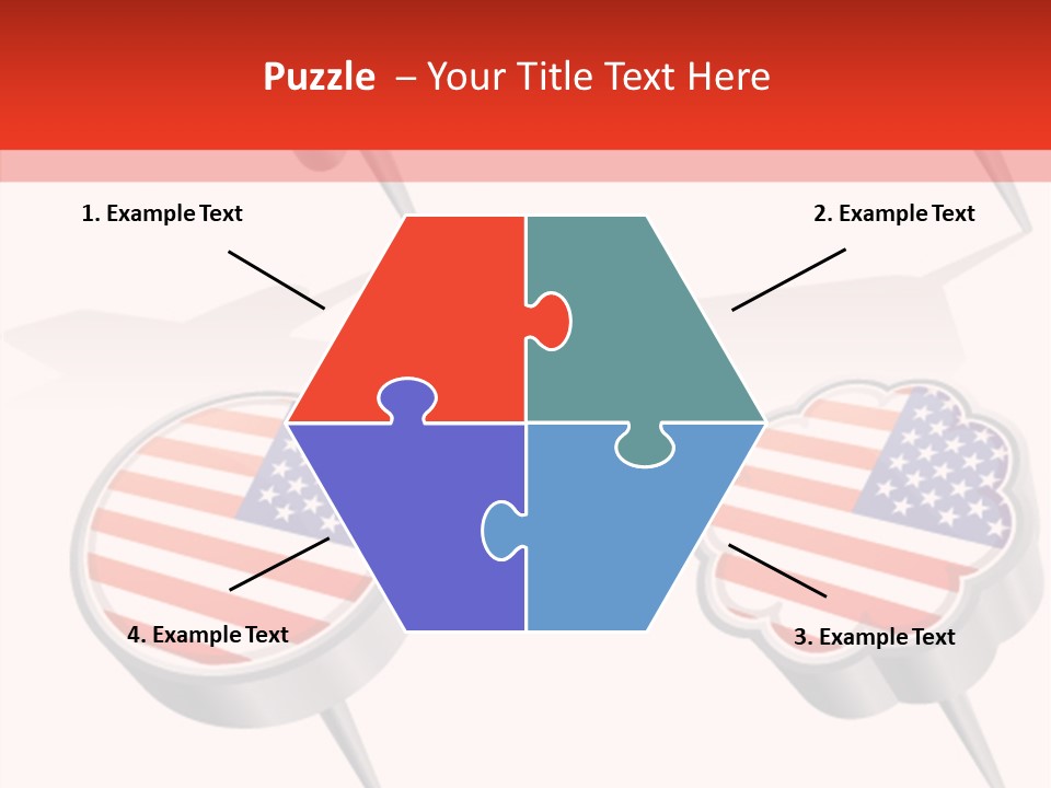 Glossy Stripes Election PowerPoint Template