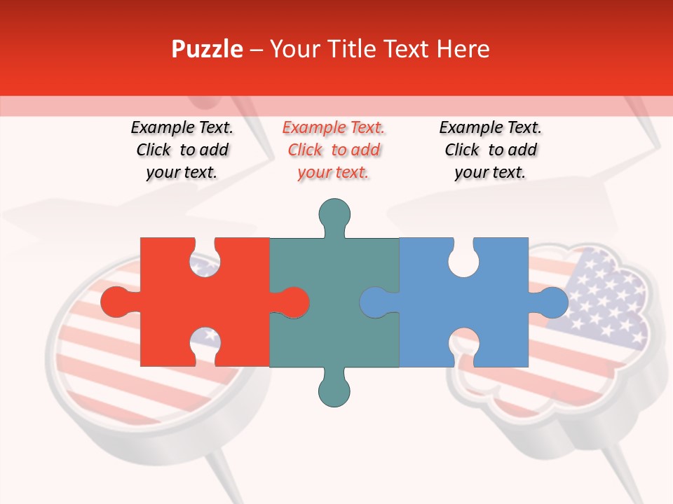 Glossy Stripes Election PowerPoint Template