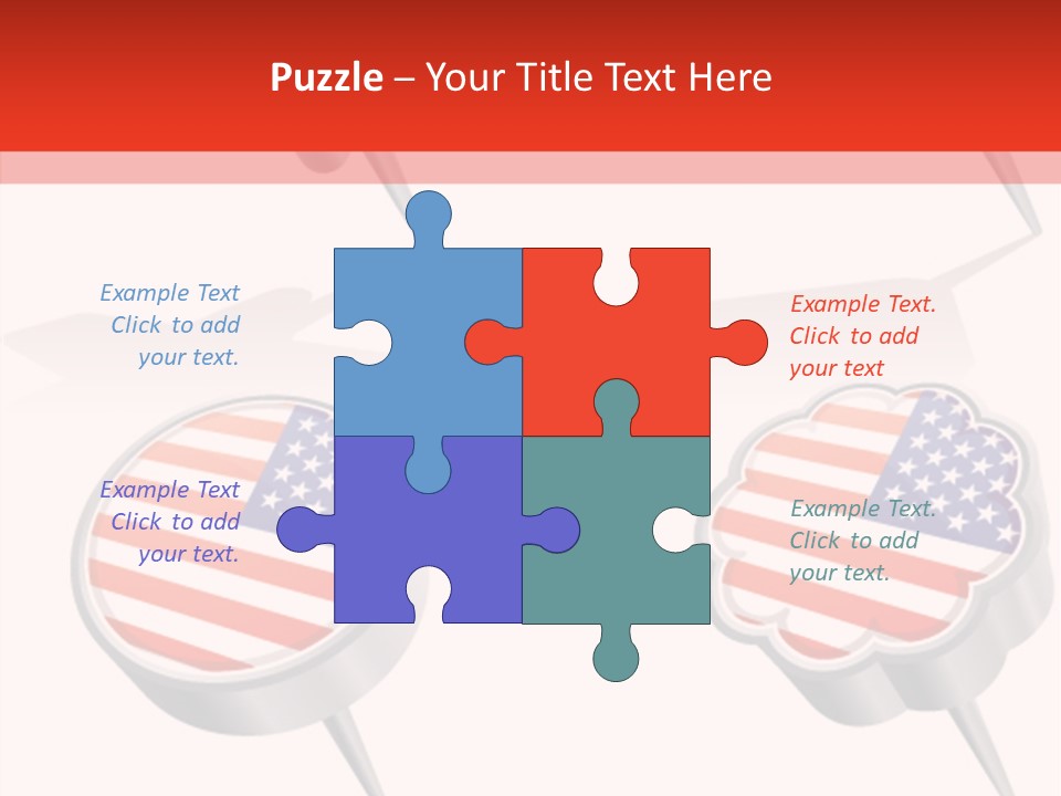 Glossy Stripes Election PowerPoint Template