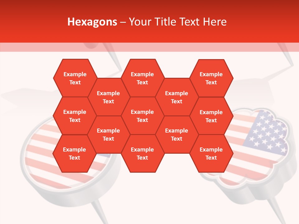 Glossy Stripes Election PowerPoint Template