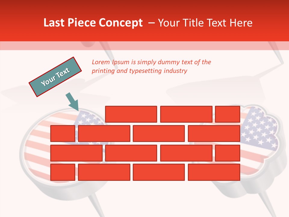 Glossy Stripes Election PowerPoint Template