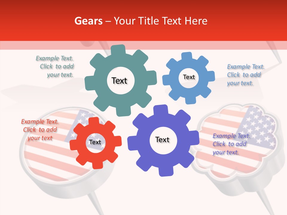 Glossy Stripes Election PowerPoint Template