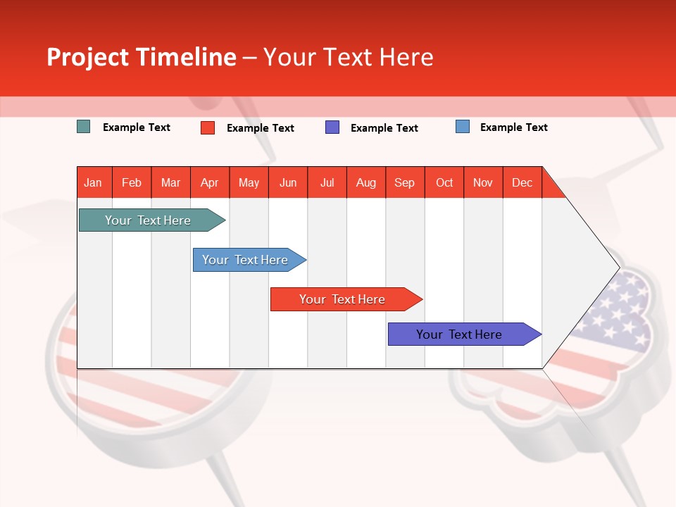 Glossy Stripes Election PowerPoint Template