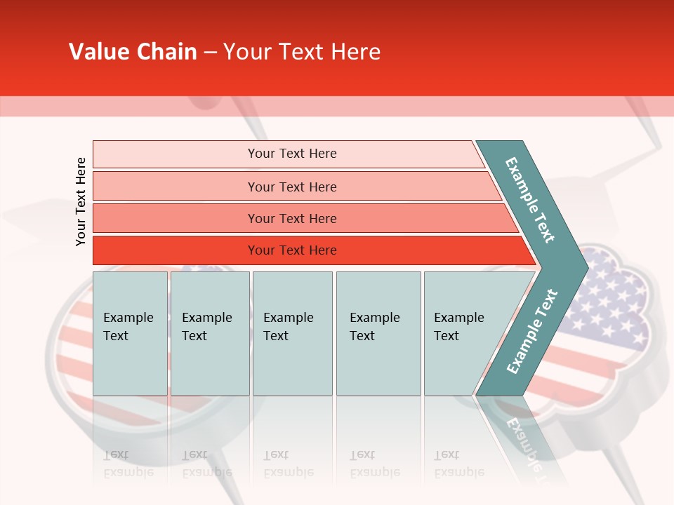 Glossy Stripes Election PowerPoint Template
