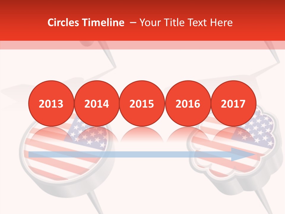 Glossy Stripes Election PowerPoint Template