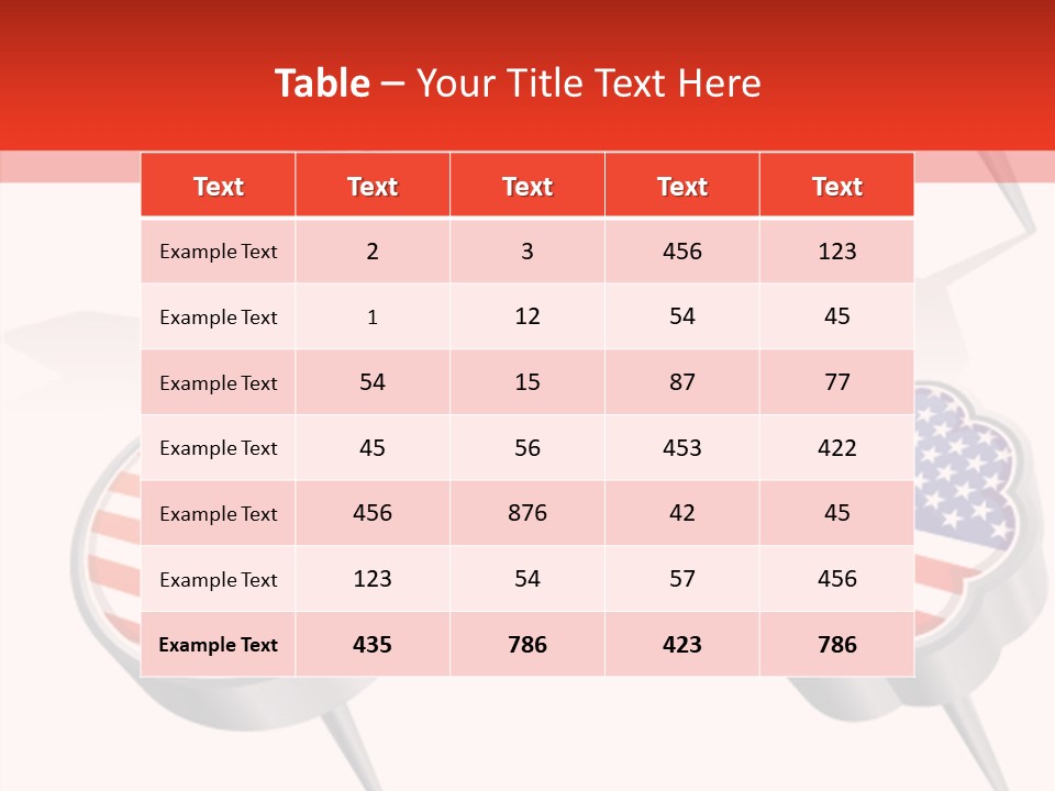 Glossy Stripes Election PowerPoint Template