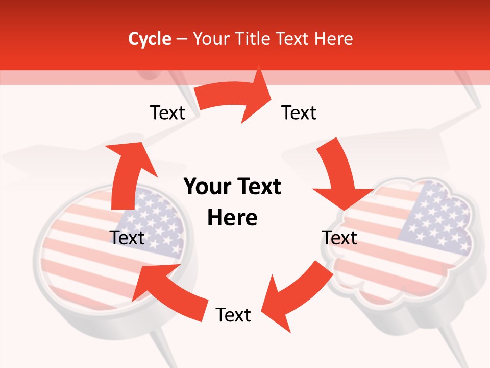 Glossy Stripes Election PowerPoint Template