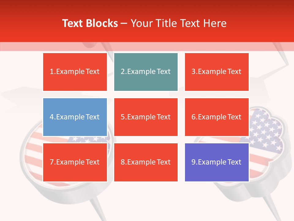 Glossy Stripes Election PowerPoint Template