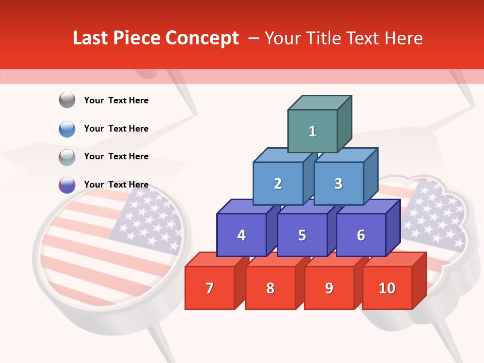 Glossy Stripes Election PowerPoint Template