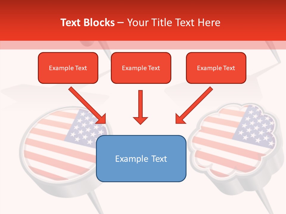 Glossy Stripes Election PowerPoint Template
