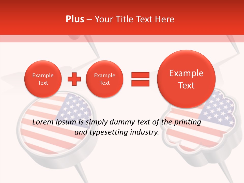 Glossy Stripes Election PowerPoint Template