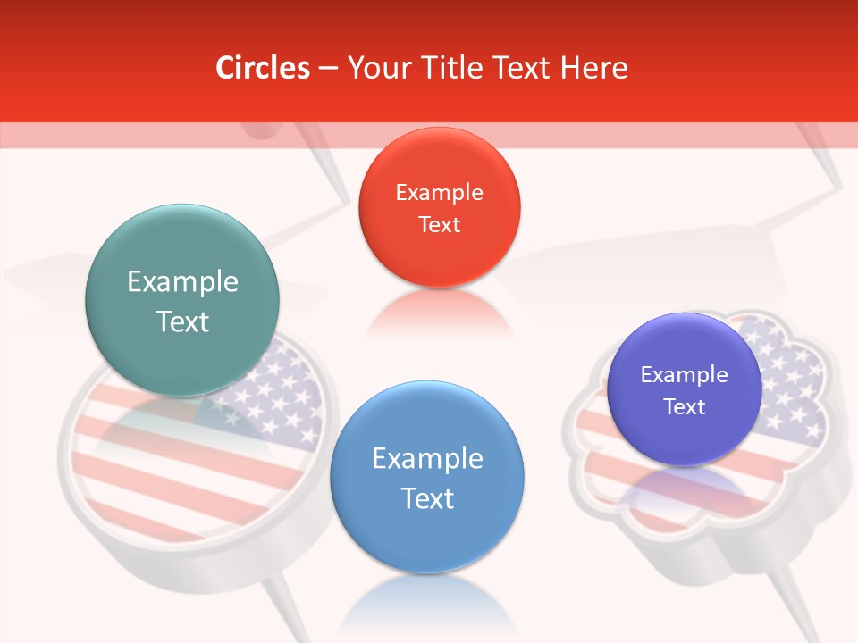 Glossy Stripes Election PowerPoint Template