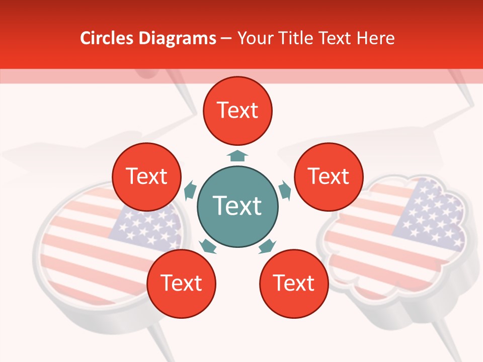 Glossy Stripes Election PowerPoint Template