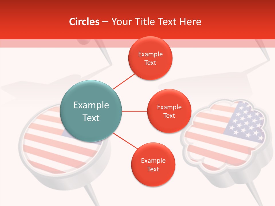 Glossy Stripes Election PowerPoint Template