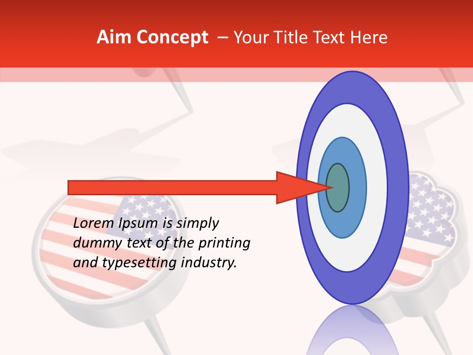 Glossy Stripes Election PowerPoint Template