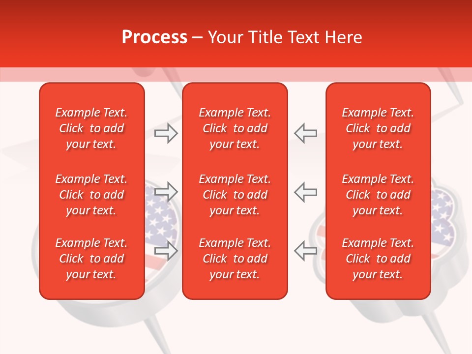 Glossy Stripes Election PowerPoint Template