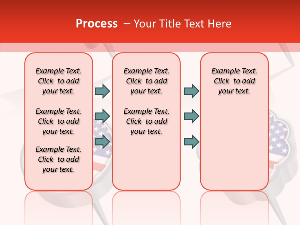 Glossy Stripes Election PowerPoint Template