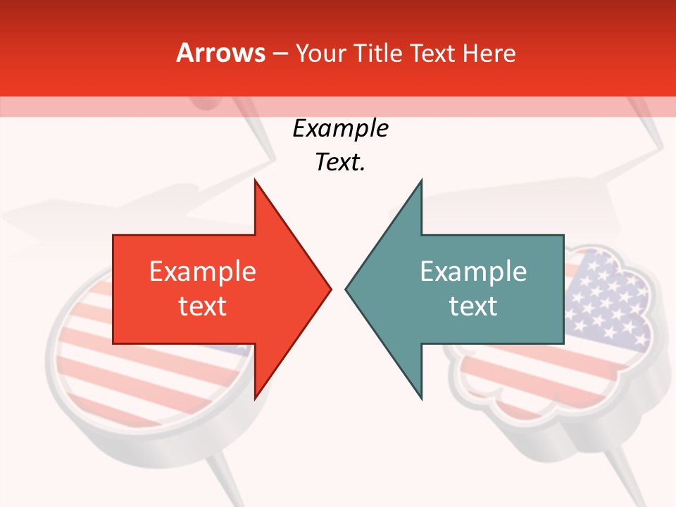 Glossy Stripes Election PowerPoint Template