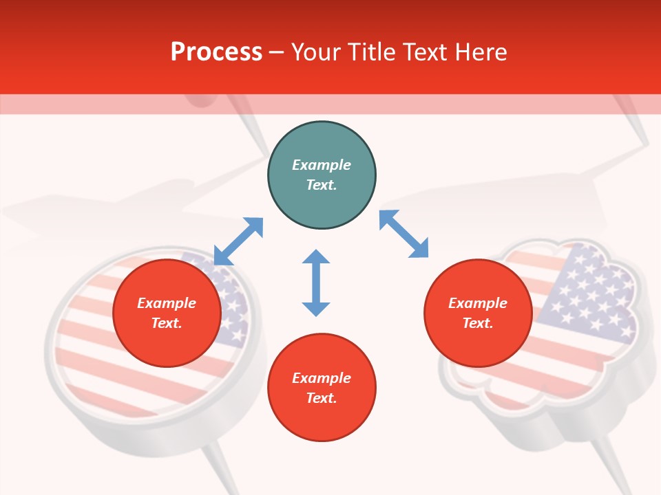 Glossy Stripes Election PowerPoint Template