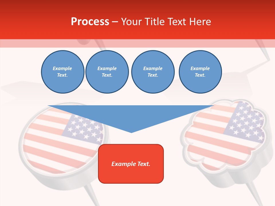 Glossy Stripes Election PowerPoint Template