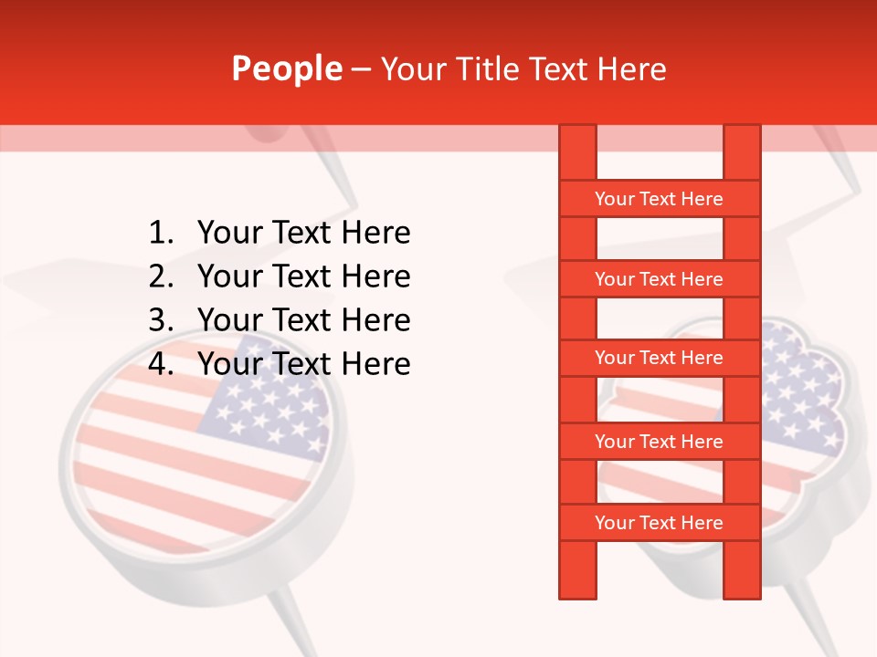 Glossy Stripes Election PowerPoint Template