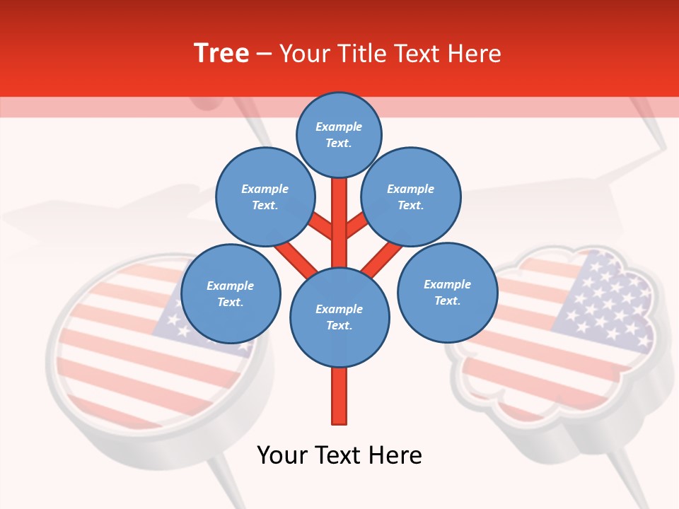 Glossy Stripes Election PowerPoint Template