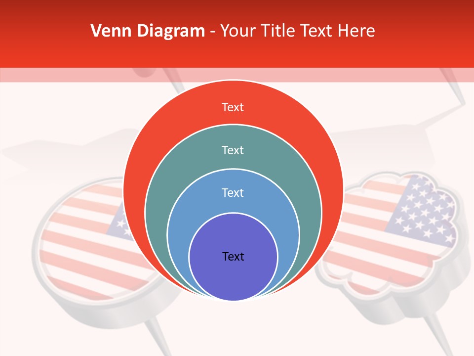 Glossy Stripes Election PowerPoint Template