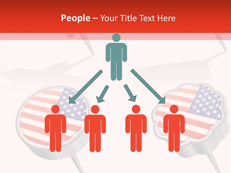 Glossy Stripes Election PowerPoint Template