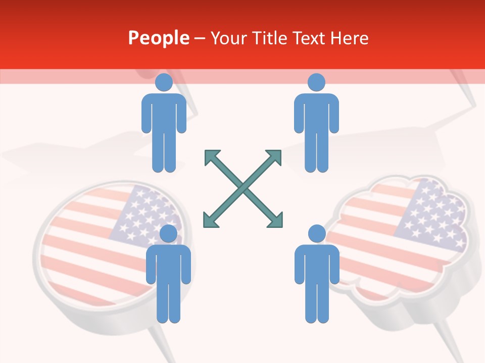 Glossy Stripes Election PowerPoint Template