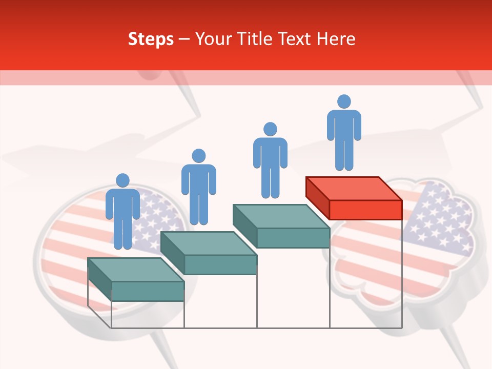 Glossy Stripes Election PowerPoint Template