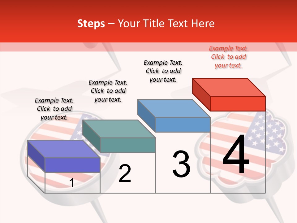 Glossy Stripes Election PowerPoint Template