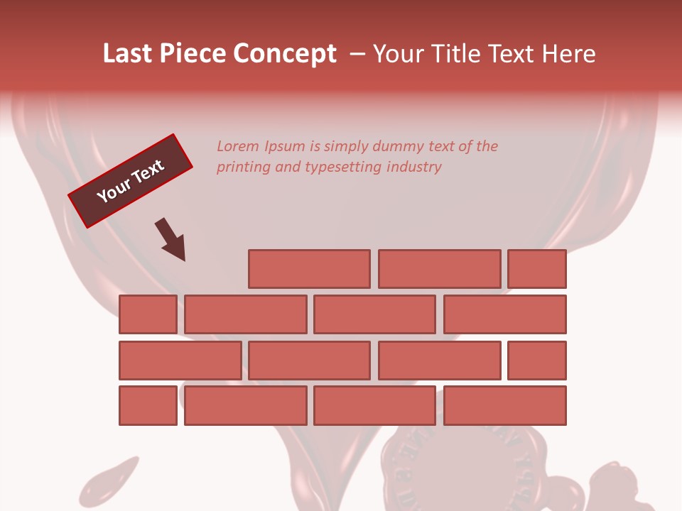 Seal Insurance Mark PowerPoint Template
