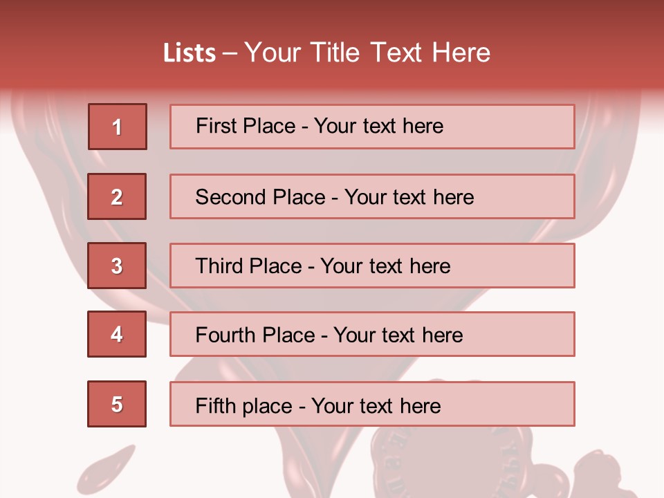 Seal Insurance Mark PowerPoint Template