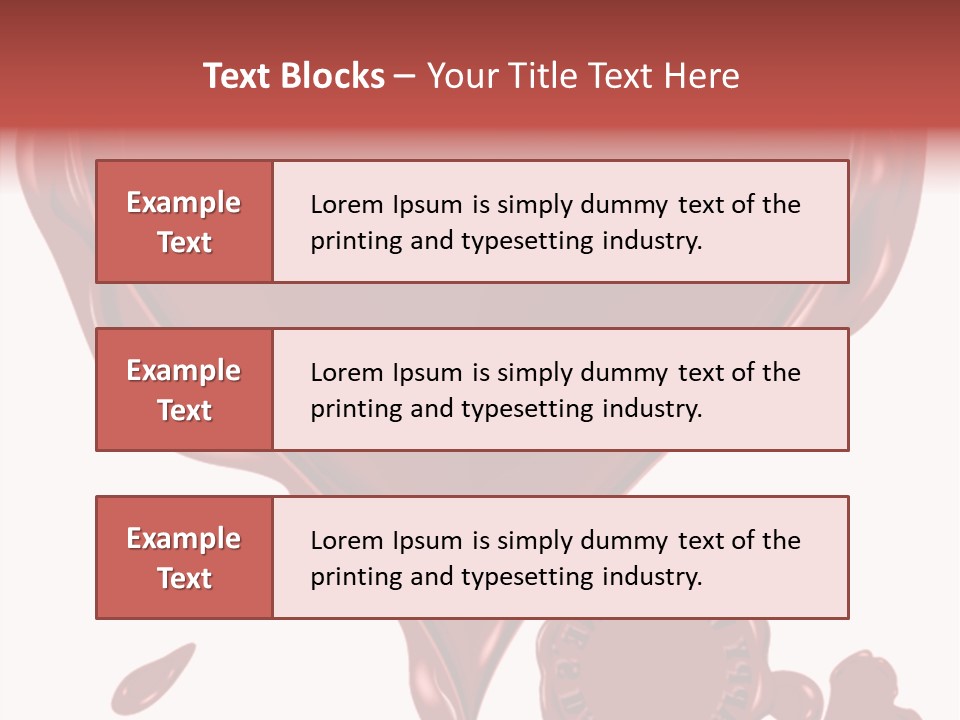 Seal Insurance Mark PowerPoint Template