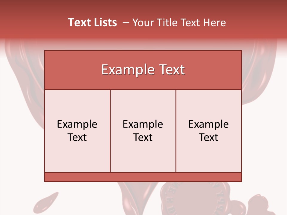 Seal Insurance Mark PowerPoint Template