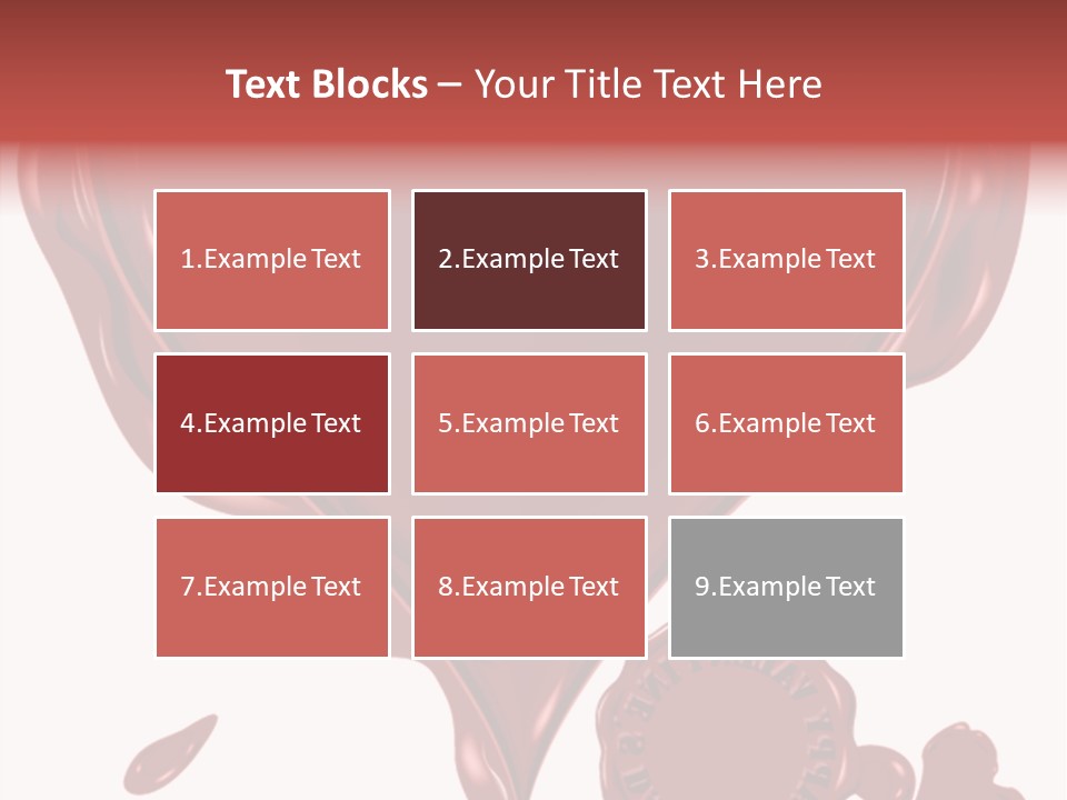 Seal Insurance Mark PowerPoint Template