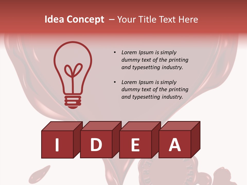 Seal Insurance Mark PowerPoint Template