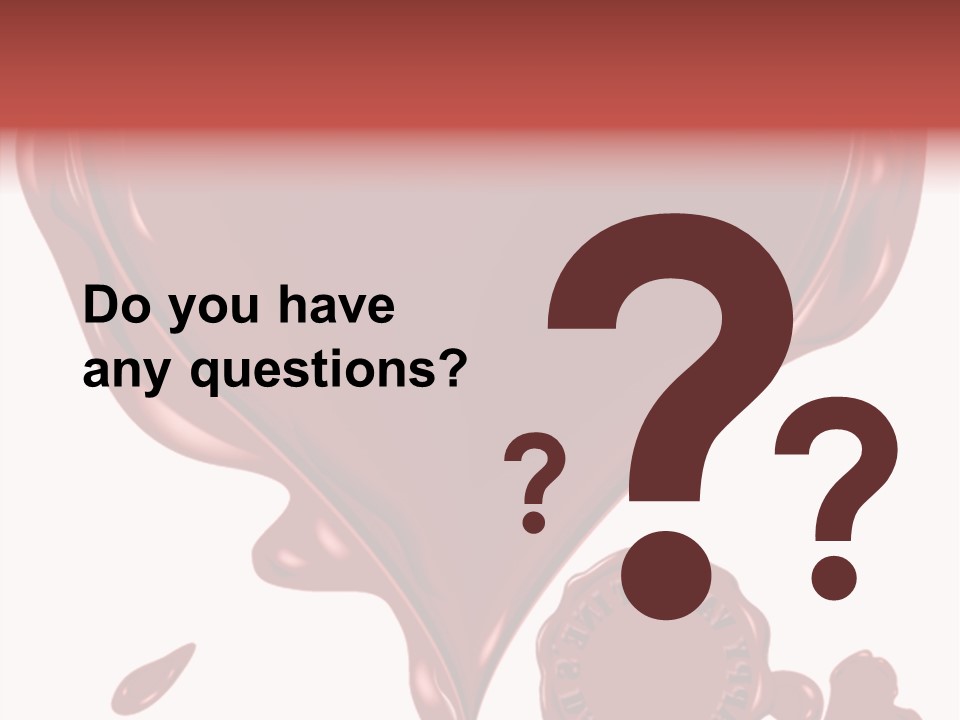 Seal Insurance Mark PowerPoint Template