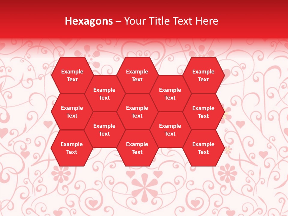 Silhouette Folkart Leaf PowerPoint Template