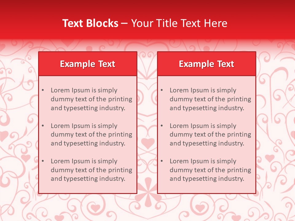 Silhouette Folkart Leaf PowerPoint Template